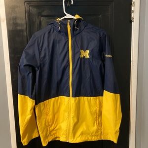 Men’s Columbia Michigan Windbreaker